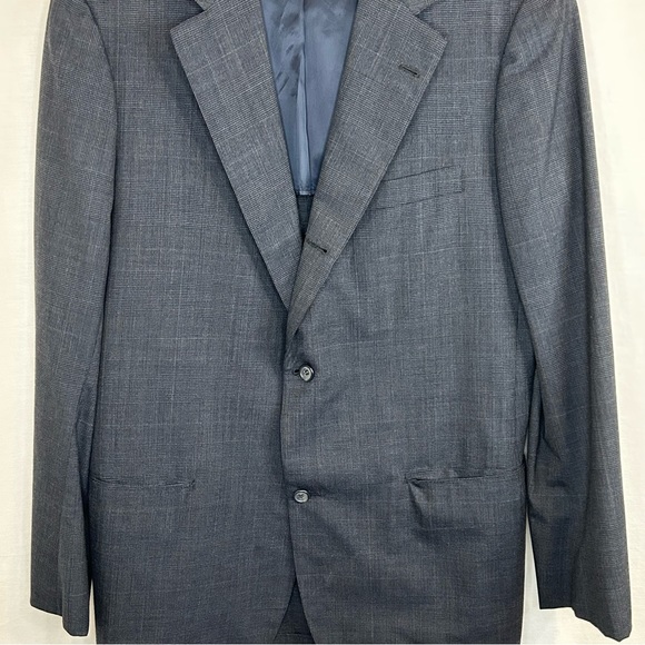 Brooks Brothers Golden Fleece Blazer Size 41L Long Sport Coat Wool Plaid Union - Picture 2 of 10